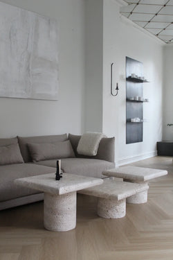 Nomad square coffee table small
