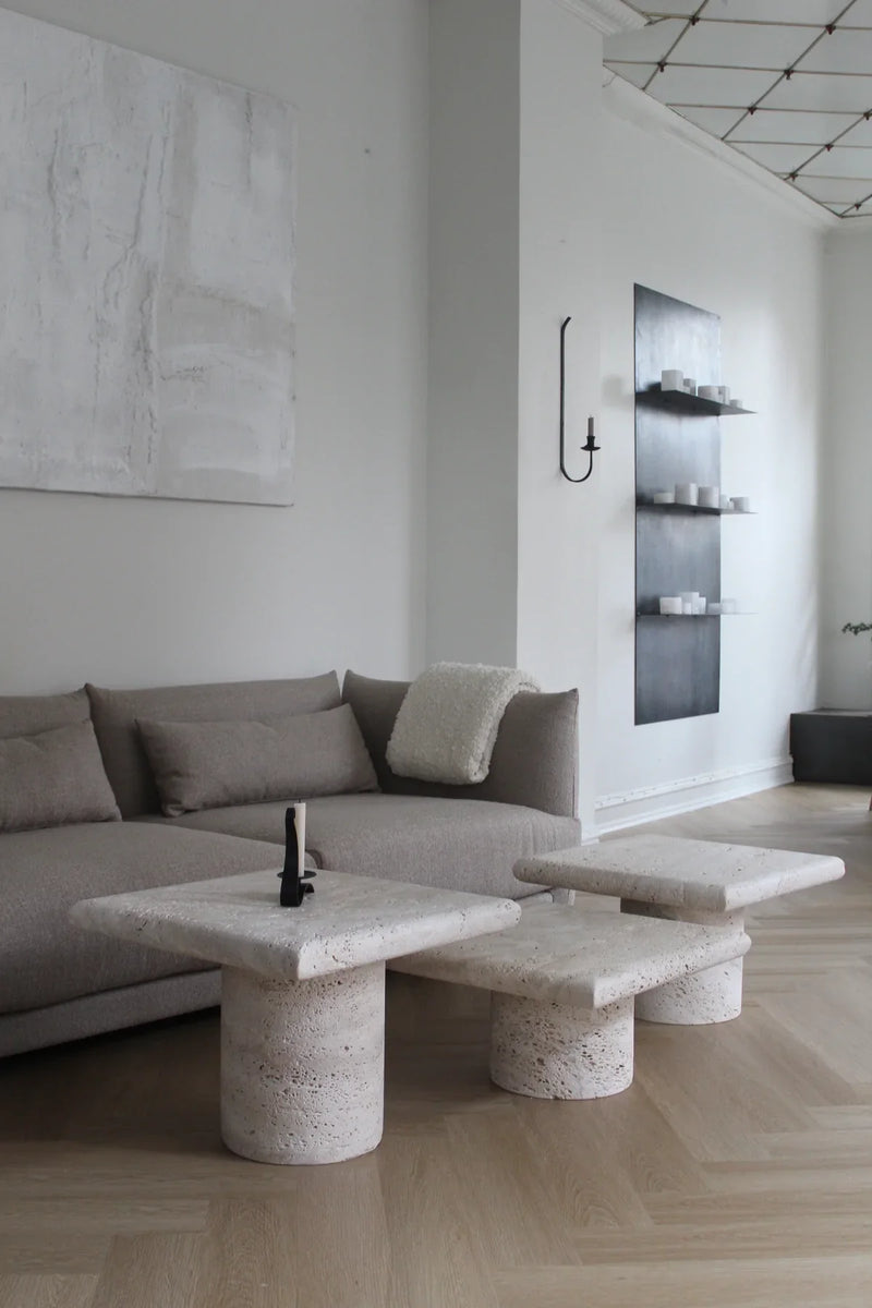 Nomad square coffee table small