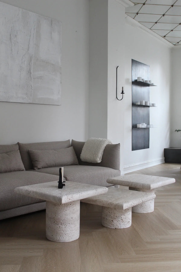 Nomad square coffee table medium