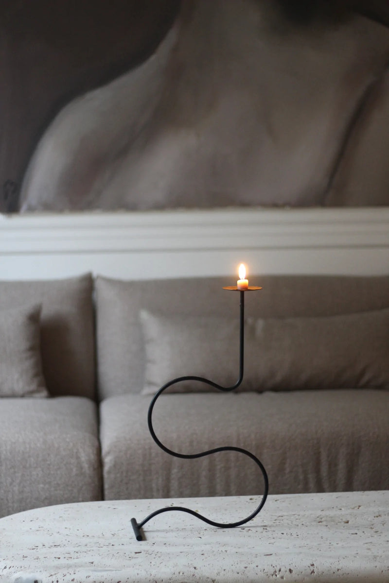 Snake Candle holder